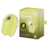 Satisfyer Glowing Ghost - Glow in Dark USB Rechargeable Stimulator Yellow AIR PULSATION